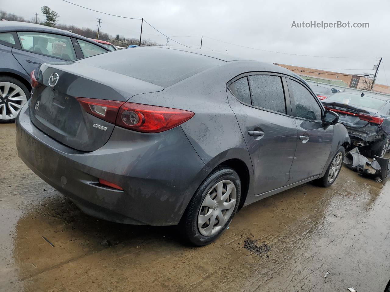 2016 Mazda 3 Sport Угольный vin: JM1BM1T73G1308814