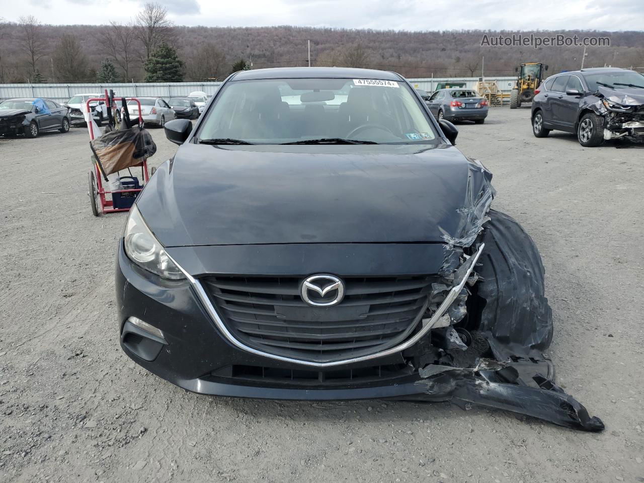 2014 Mazda 3 Sv Black vin: JM1BM1T74E1202658