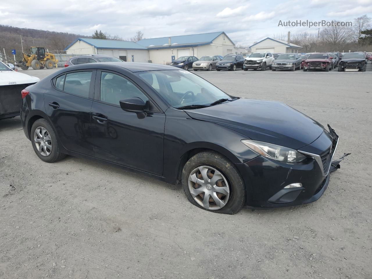 2014 Mazda 3 Sv Black vin: JM1BM1T74E1202658