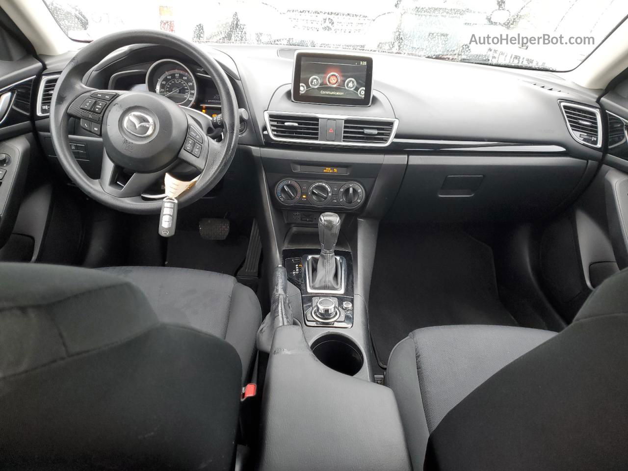 2016 Mazda 3 Sport Красный vin: JM1BM1T74G1278982