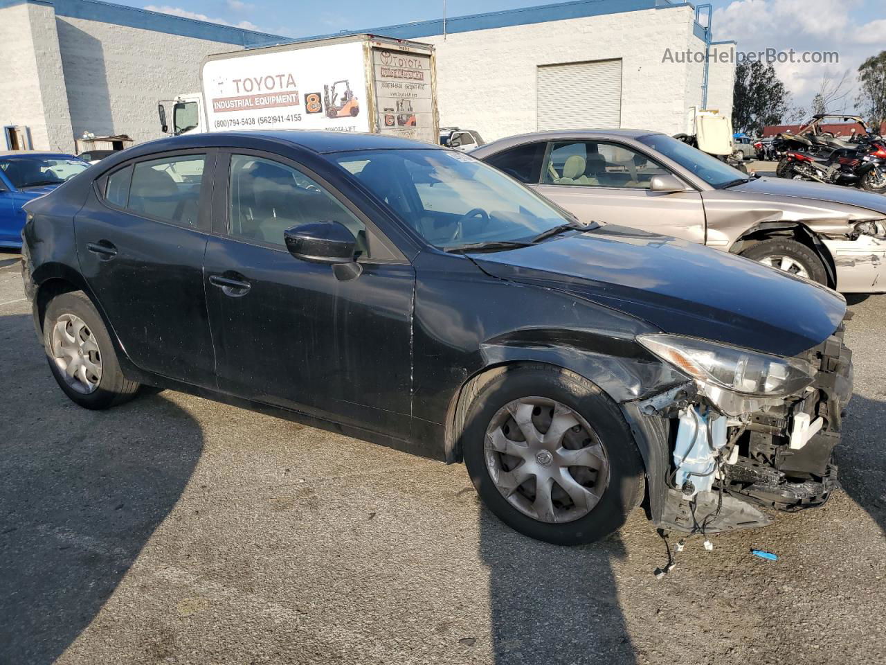 2016 Mazda 3 Sport Black vin: JM1BM1T74G1319952