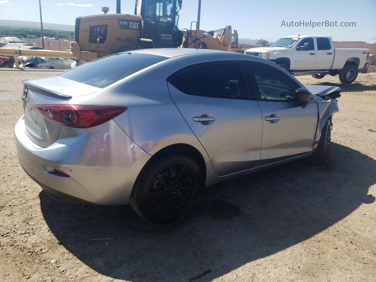 2015 Mazda 3 Sv Серебряный vin: JM1BM1T75F1272493