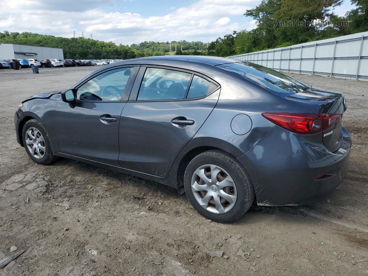 2015 Mazda 3 Sv Gray vin: JM1BM1T76F1222525