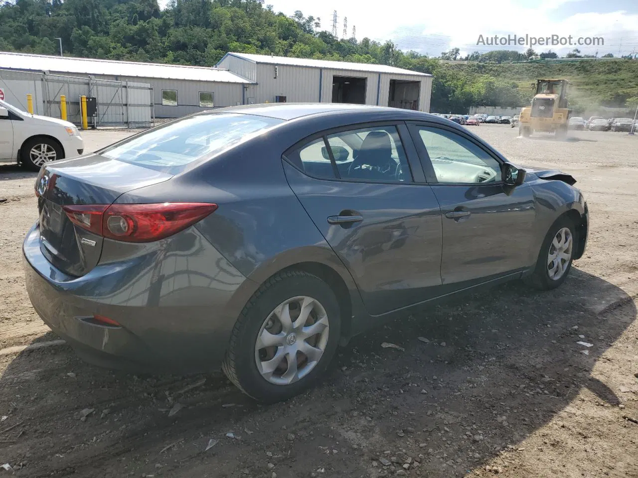 2015 Mazda 3 Sv Gray vin: JM1BM1T76F1222525