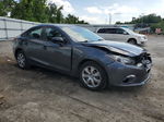 2015 Mazda 3 Sv Gray vin: JM1BM1T76F1222525