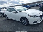 2016 Mazda Mazda3 I Sport White vin: JM1BM1T76G1284590