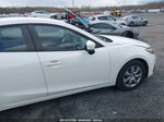 2016 Mazda Mazda3 I Sport White vin: JM1BM1T76G1284590