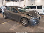 2016 Mazda Mazda3 I Sport Серый vin: JM1BM1T76G1355397