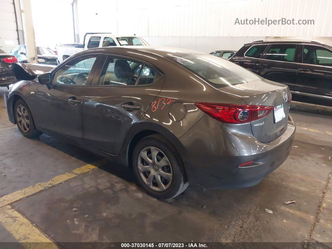 2016 Mazda Mazda3 I Sport Gray vin: JM1BM1T76G1355397