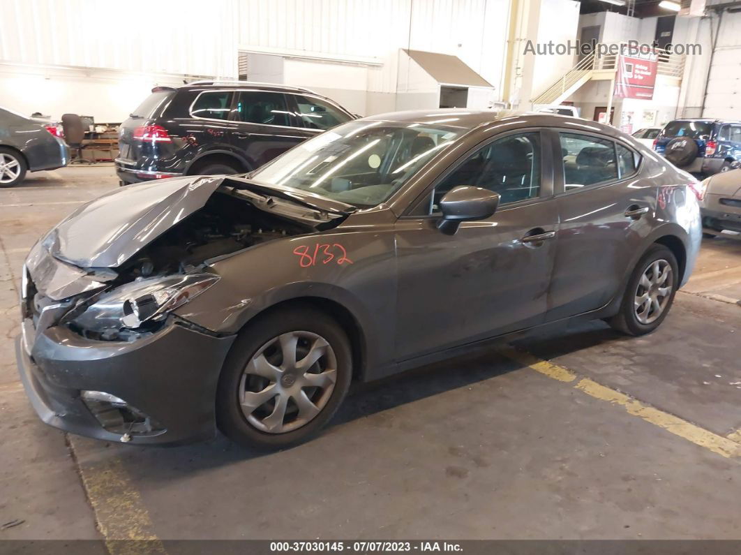 2016 Mazda Mazda3 I Sport Серый vin: JM1BM1T76G1355397