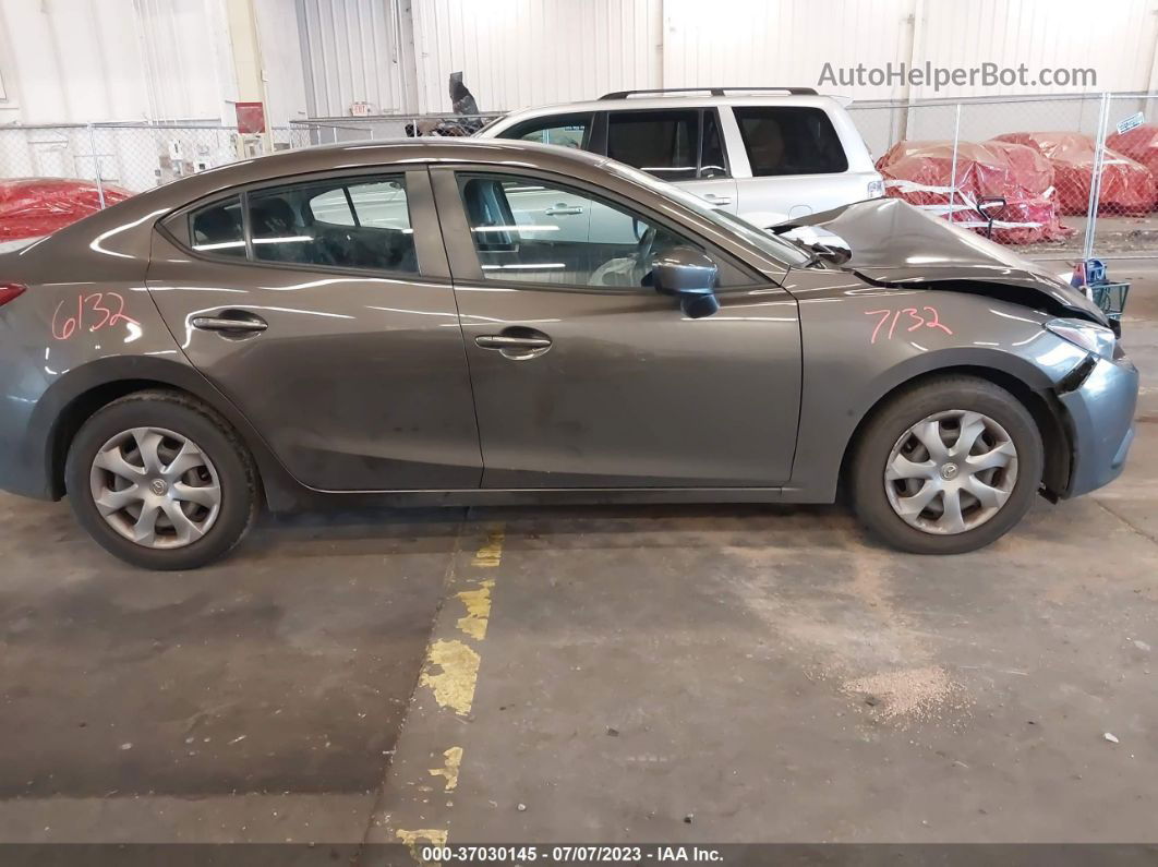 2016 Mazda Mazda3 I Sport Серый vin: JM1BM1T76G1355397