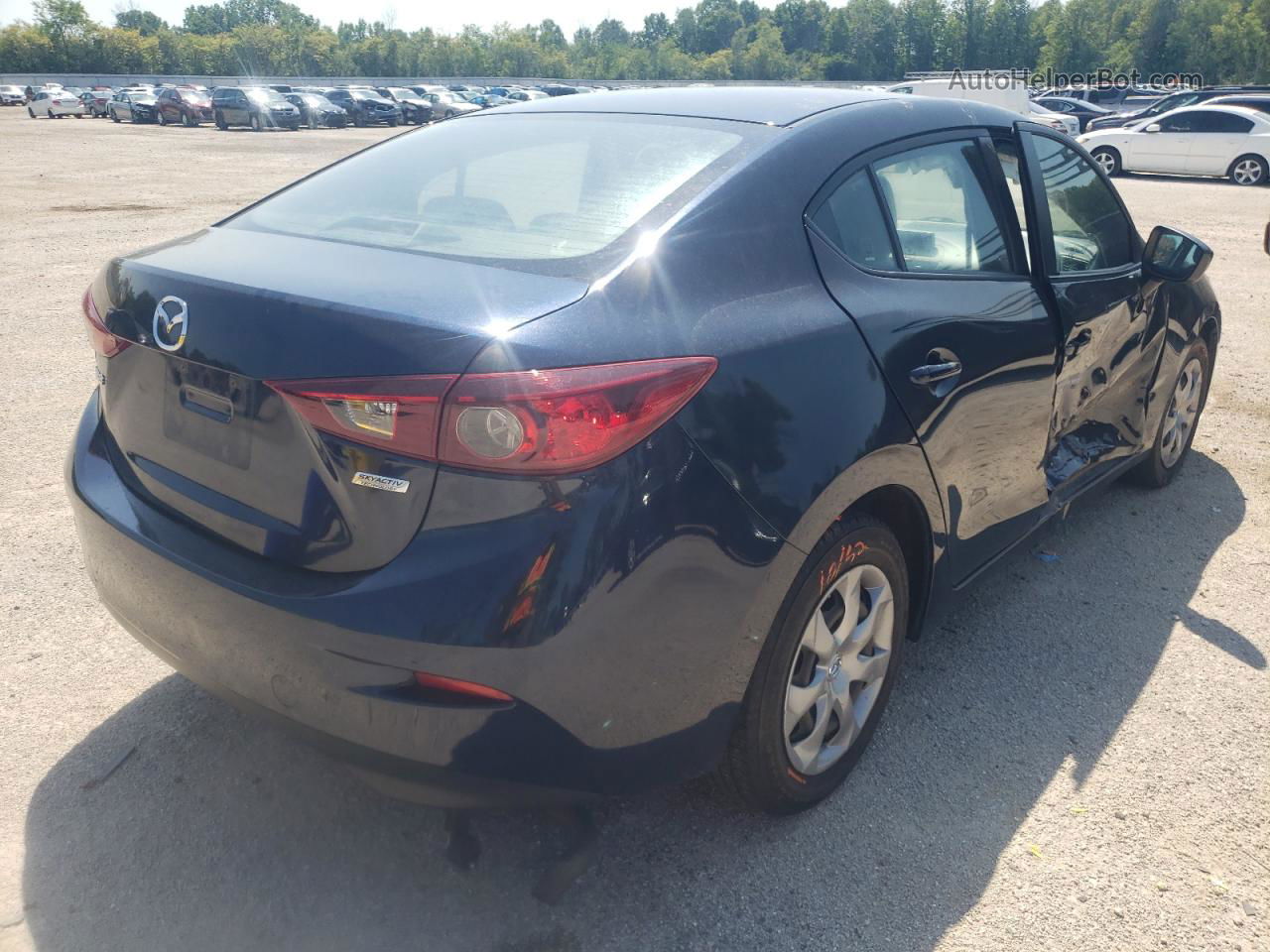 2015 Mazda 3 Sv Blue vin: JM1BM1T77F1267554