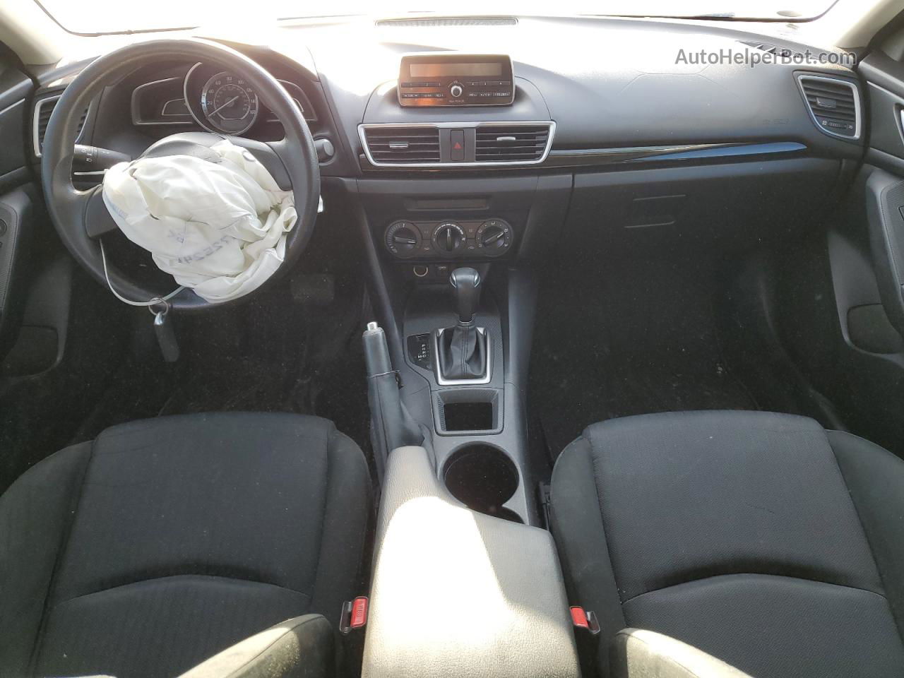 2014 Mazda 3 Sv Серебряный vin: JM1BM1T78E1150354