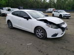 2014 Mazda 3 Sv White vin: JM1BM1T78E1179949