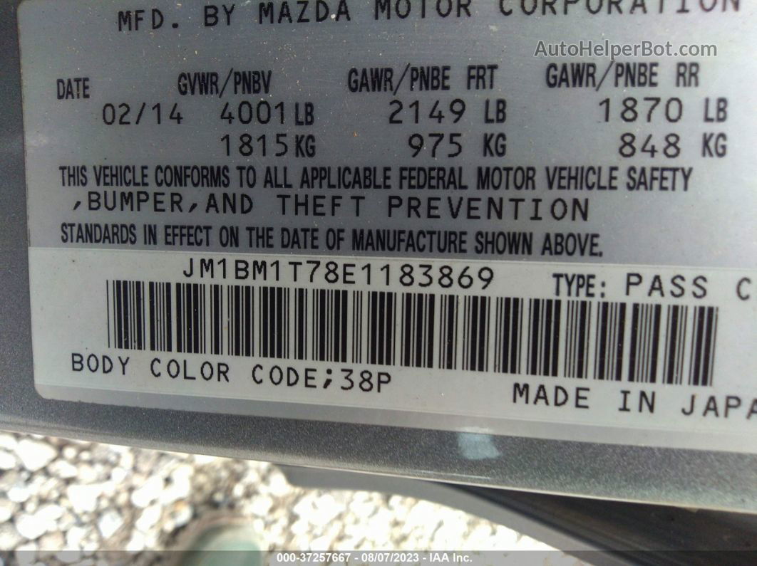 2014 Mazda Mazda3 I Sv Silver vin: JM1BM1T78E1183869