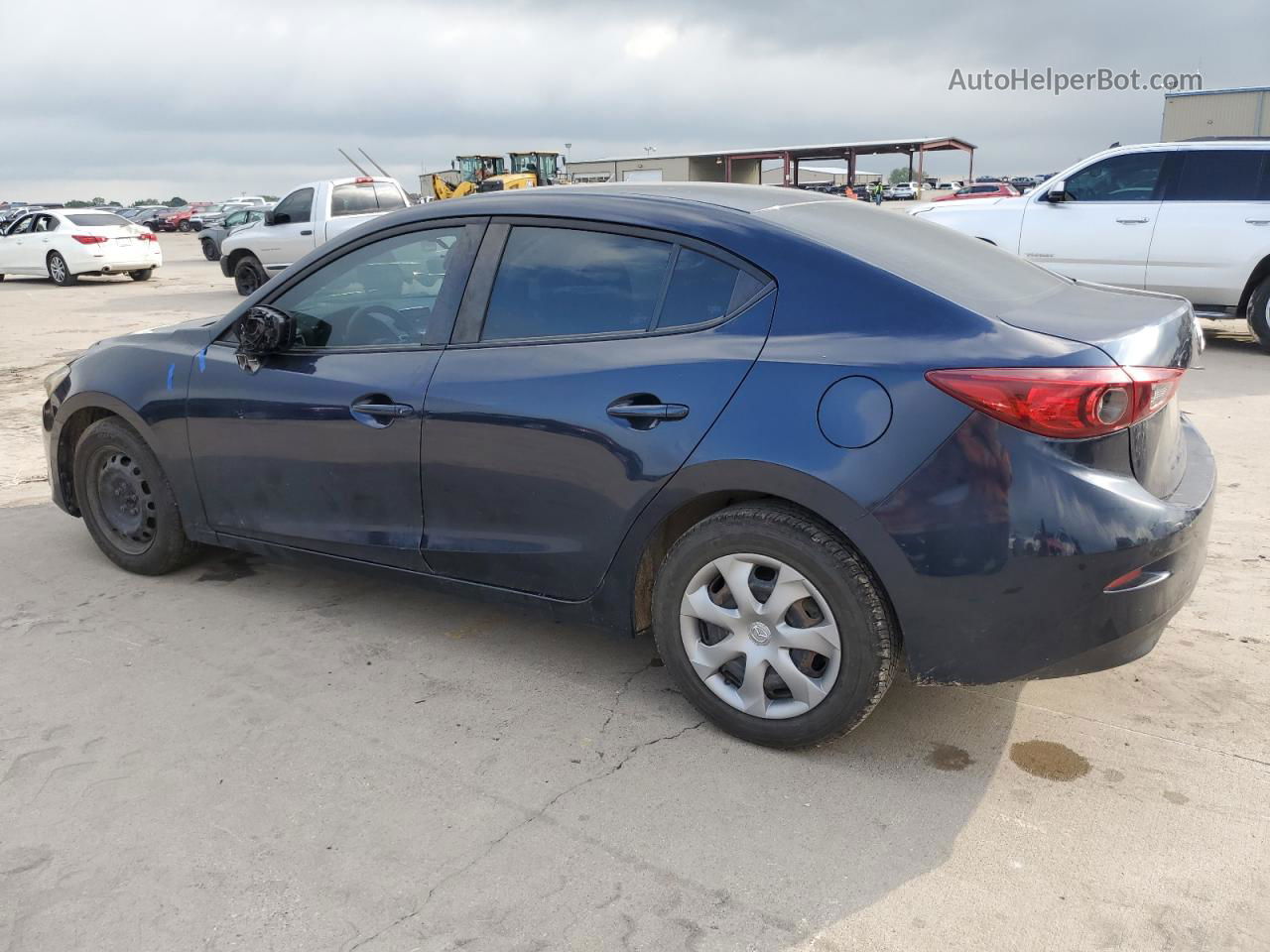 2015 Mazda 3 Sv Blue vin: JM1BM1T78F1243201