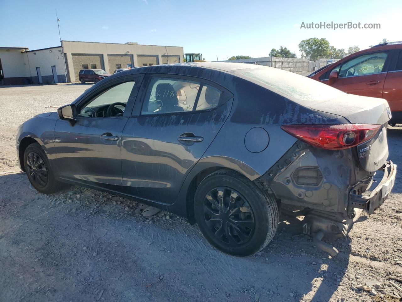 2015 Mazda 3 Sv Gray vin: JM1BM1T78F1261181