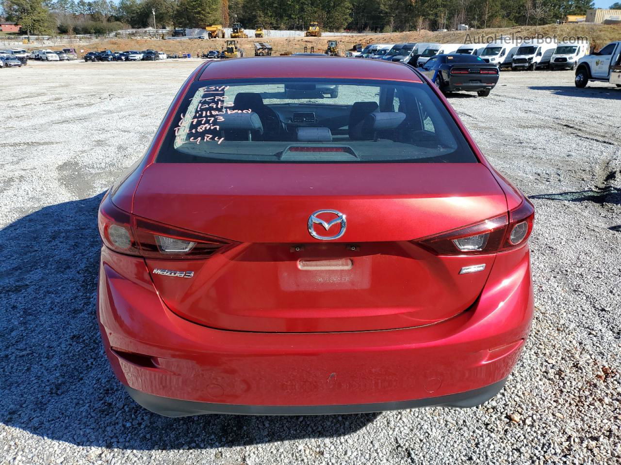 2014 Mazda 3 Sv Red vin: JM1BM1T79E1185341