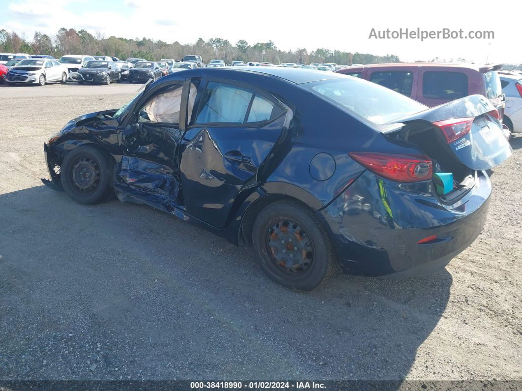 2016 Mazda Mazda3 I Sport Blue vin: JM1BM1T79G1312074