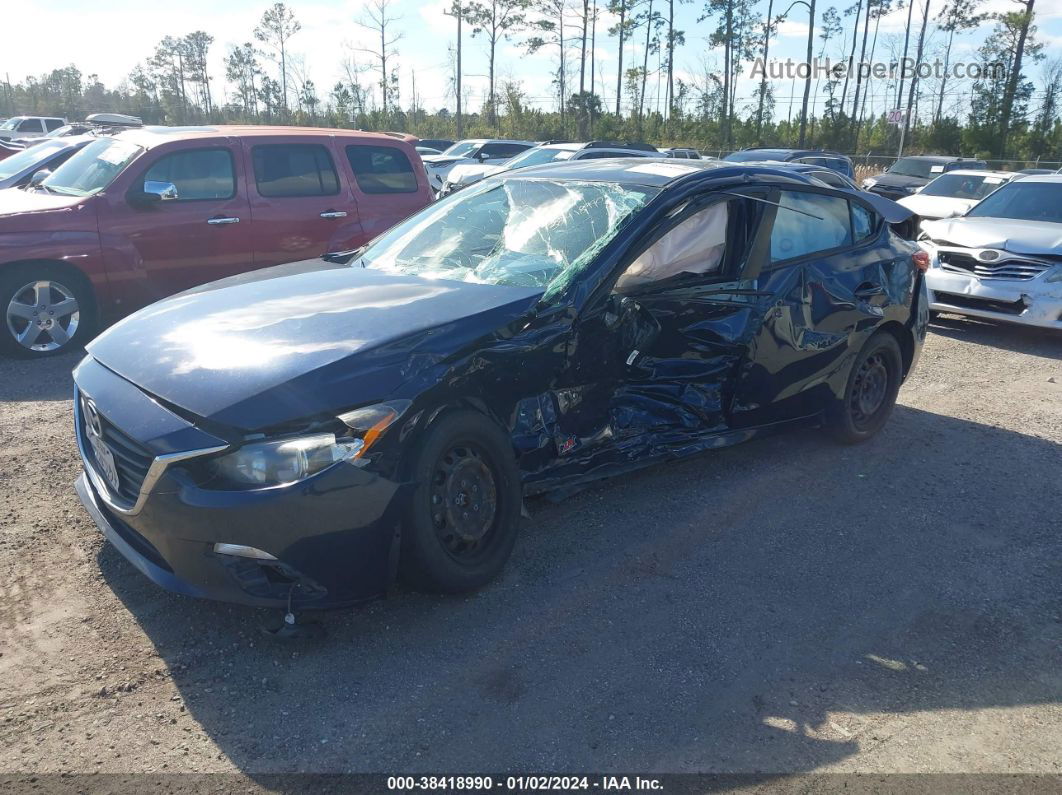 2016 Mazda Mazda3 I Sport Blue vin: JM1BM1T79G1312074