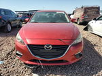 2016 Mazda 3 Sport Красный vin: JM1BM1T79G1328517