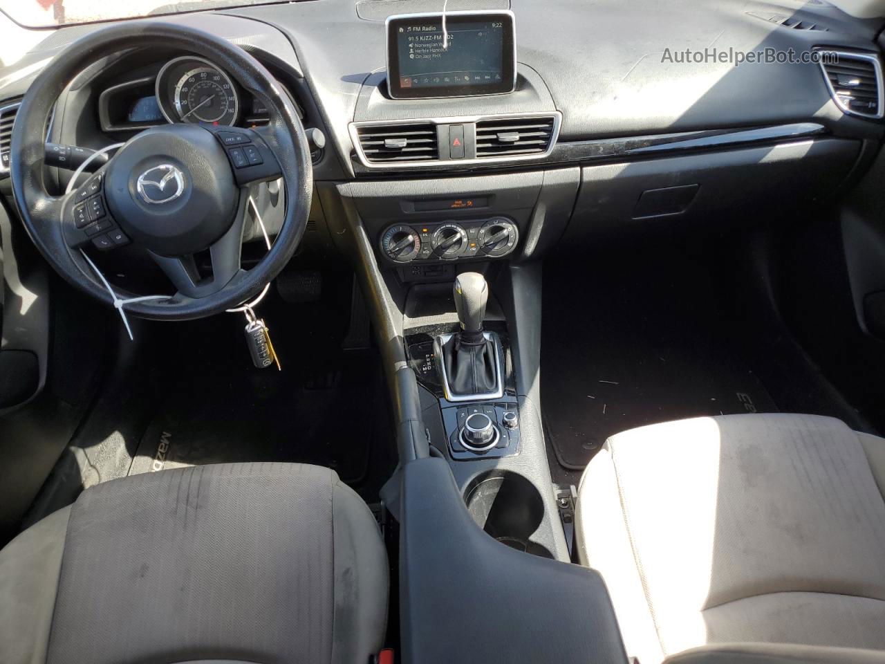 2016 Mazda 3 Sport Красный vin: JM1BM1T79G1328517