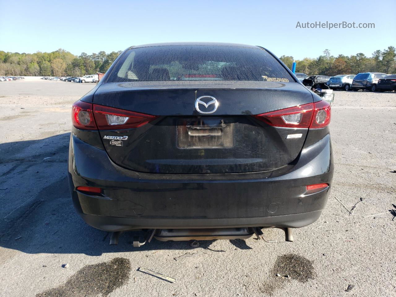 2016 Mazda 3 Sport Black vin: JM1BM1T79G1341204