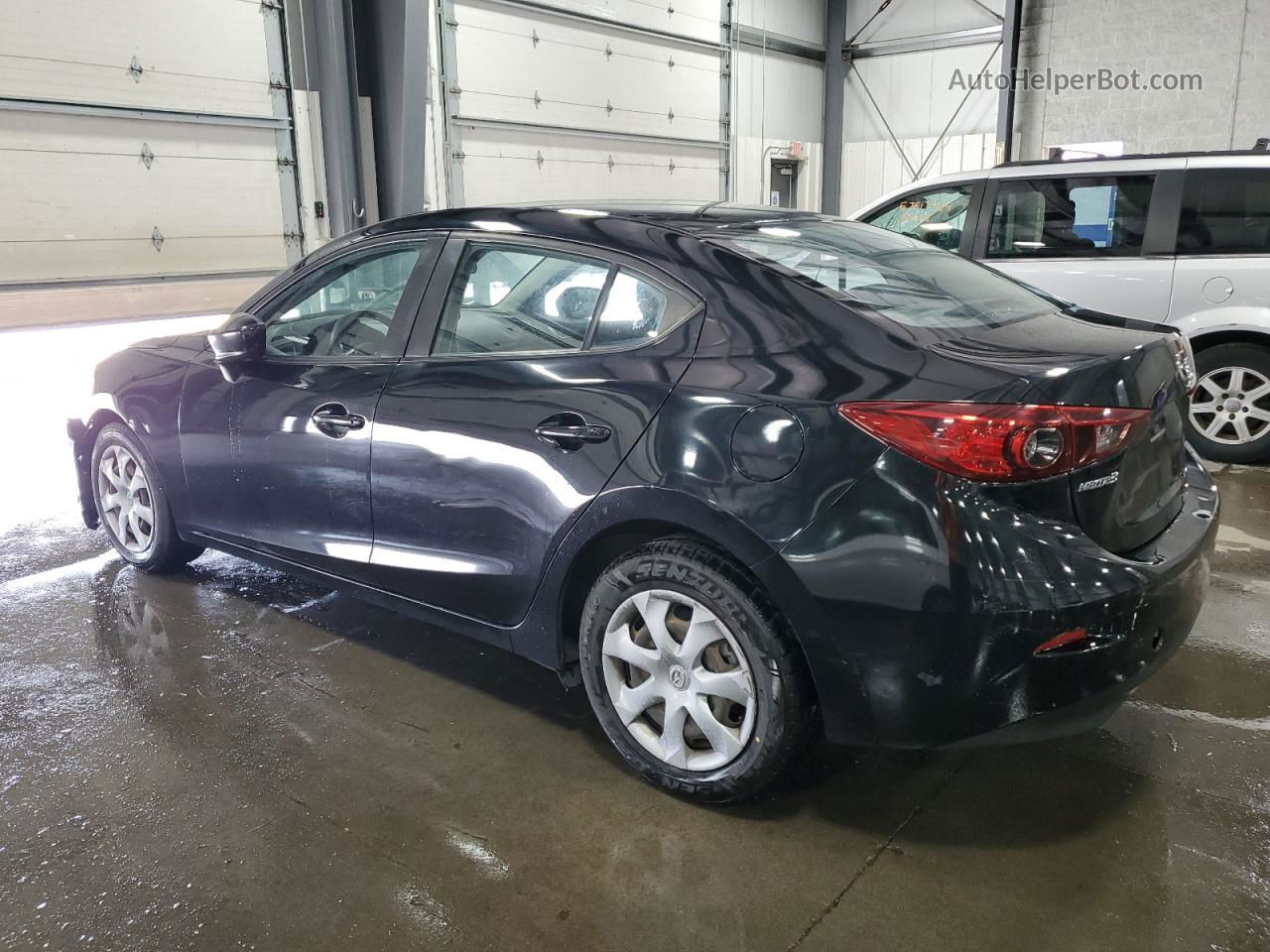 2014 Mazda 3 Sv Черный vin: JM1BM1T7XE1135564