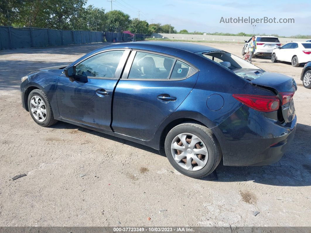 2014 Mazda Mazda3 I Sv Blue vin: JM1BM1T7XE1181542