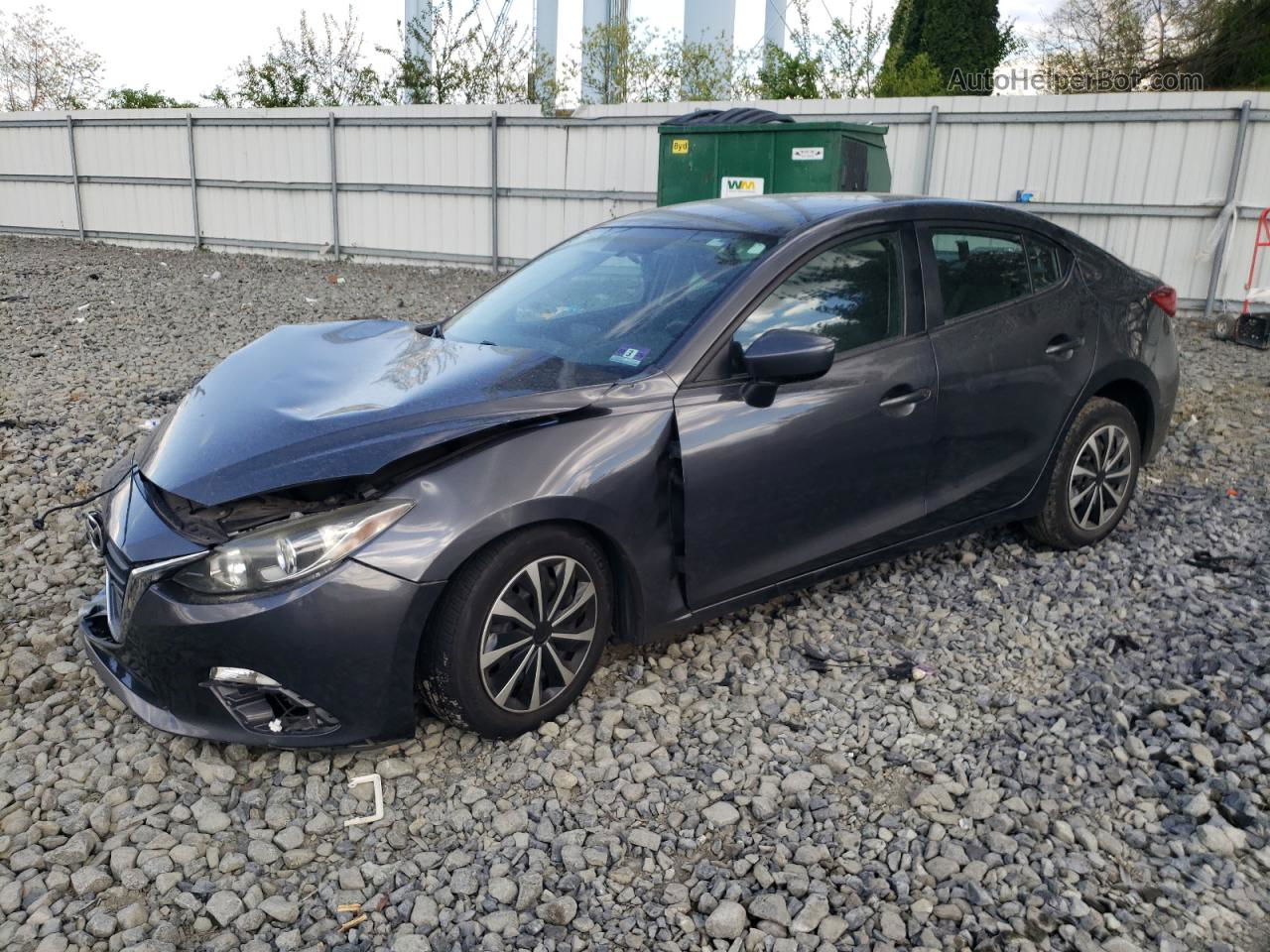 2016 Mazda 3 Sport Charcoal vin: JM1BM1T7XG1307210