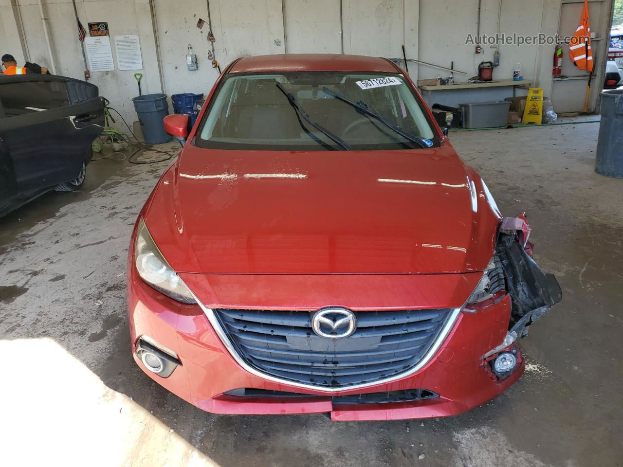 2014 Mazda 3 Sport Red vin: JM1BM1U70E1123177