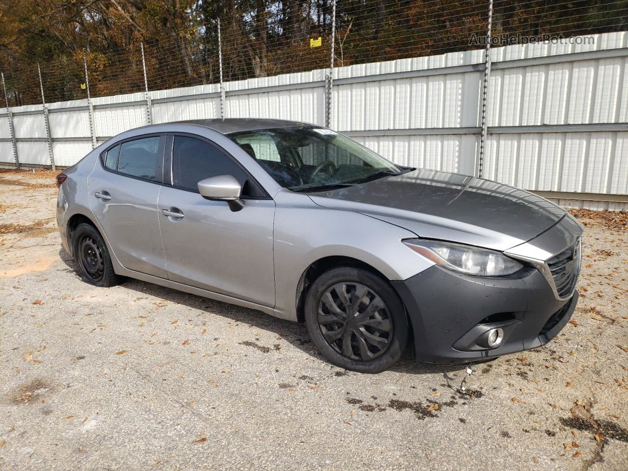 2014 Mazda 3 Sport Gray vin: JM1BM1U70E1141193