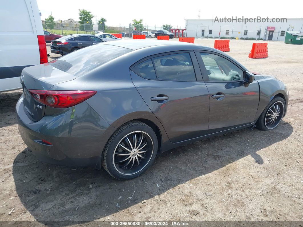 2014 Mazda Mazda3 I Sport Gray vin: JM1BM1U70E1145860