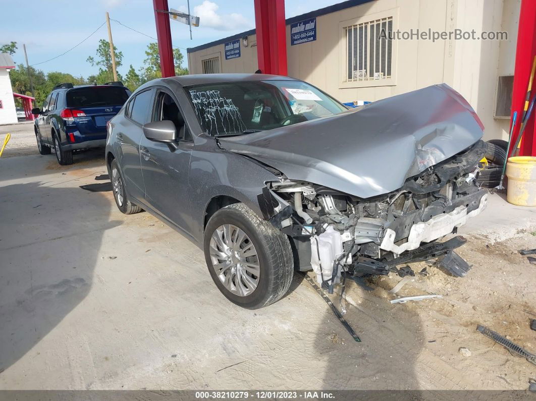 2014 Mazda Mazda3 I Sport Gray vin: JM1BM1U70E1187171