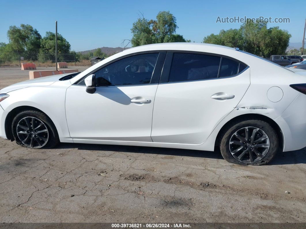 2016 Mazda Mazda3 I Sport White vin: JM1BM1U70G1289024