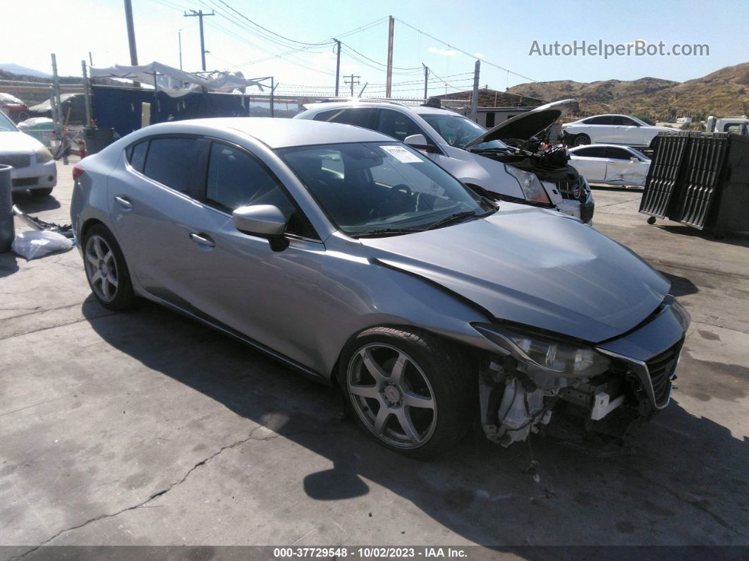 2016 Mazda Mazda3 I Sport Silver vin: JM1BM1U70G1319770