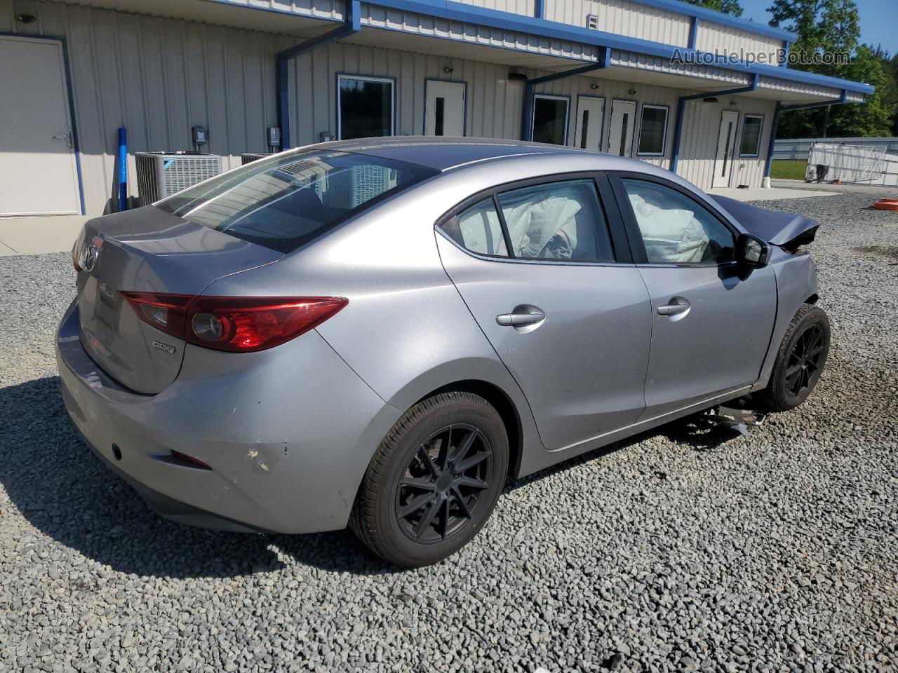 2016 Mazda 3 Sport Silver vin: JM1BM1U70G1324516