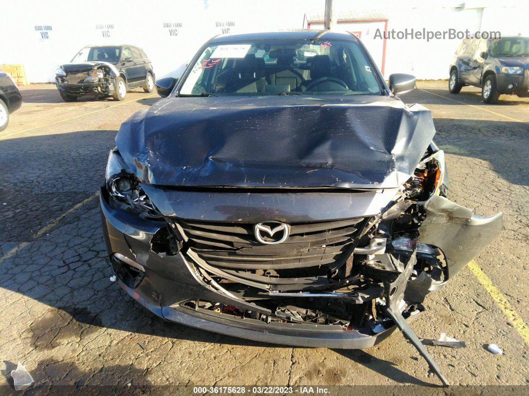 2016 Mazda Mazda3 I Sport Gray vin: JM1BM1U70G1338500