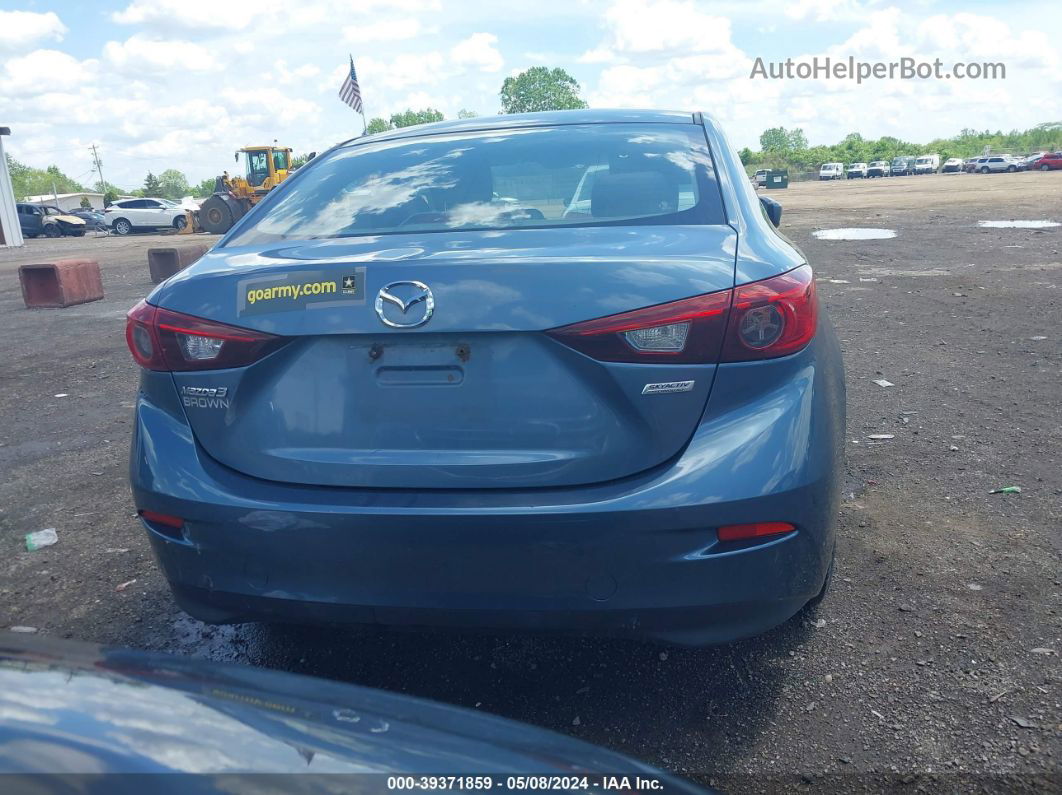 2014 Mazda Mazda3 I Sport Blue vin: JM1BM1U71E1115119