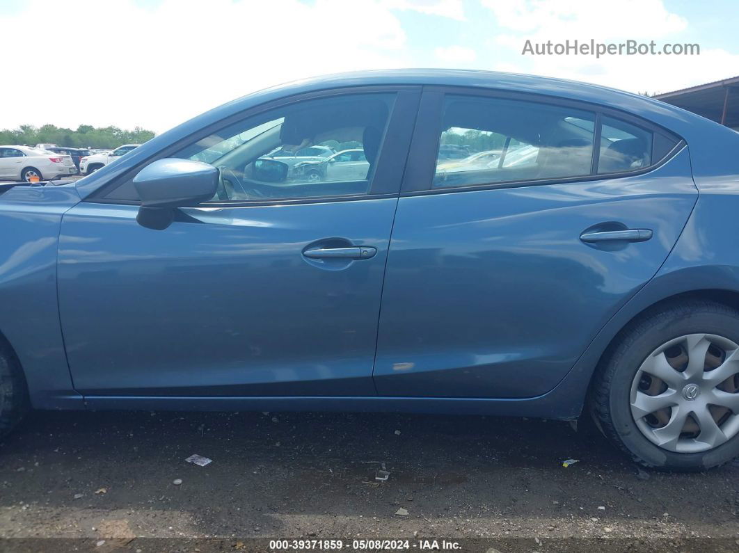 2014 Mazda Mazda3 I Sport Blue vin: JM1BM1U71E1115119