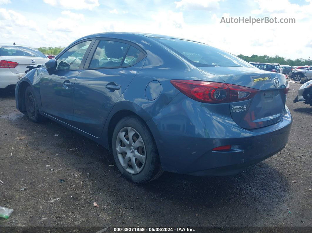 2014 Mazda Mazda3 I Sport Blue vin: JM1BM1U71E1115119