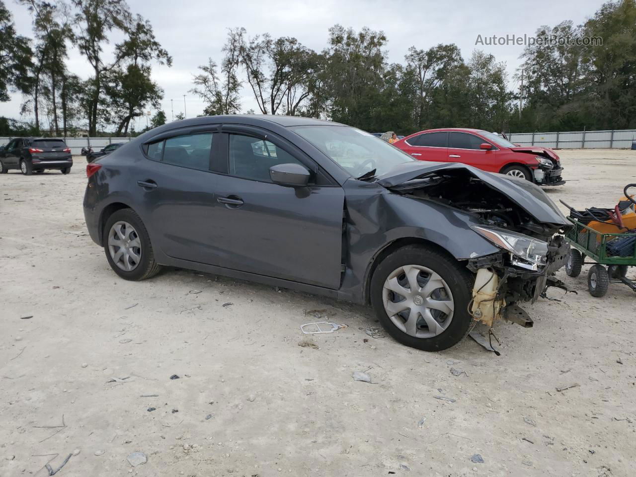 2014 Mazda 3 Sport Charcoal vin: JM1BM1U71E1122426