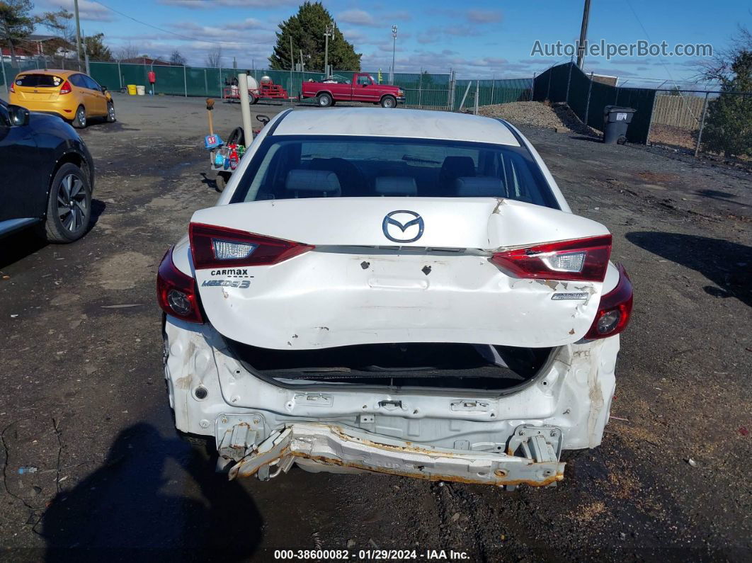 2014 Mazda Mazda3 I Sport Белый vin: JM1BM1U71E1157421