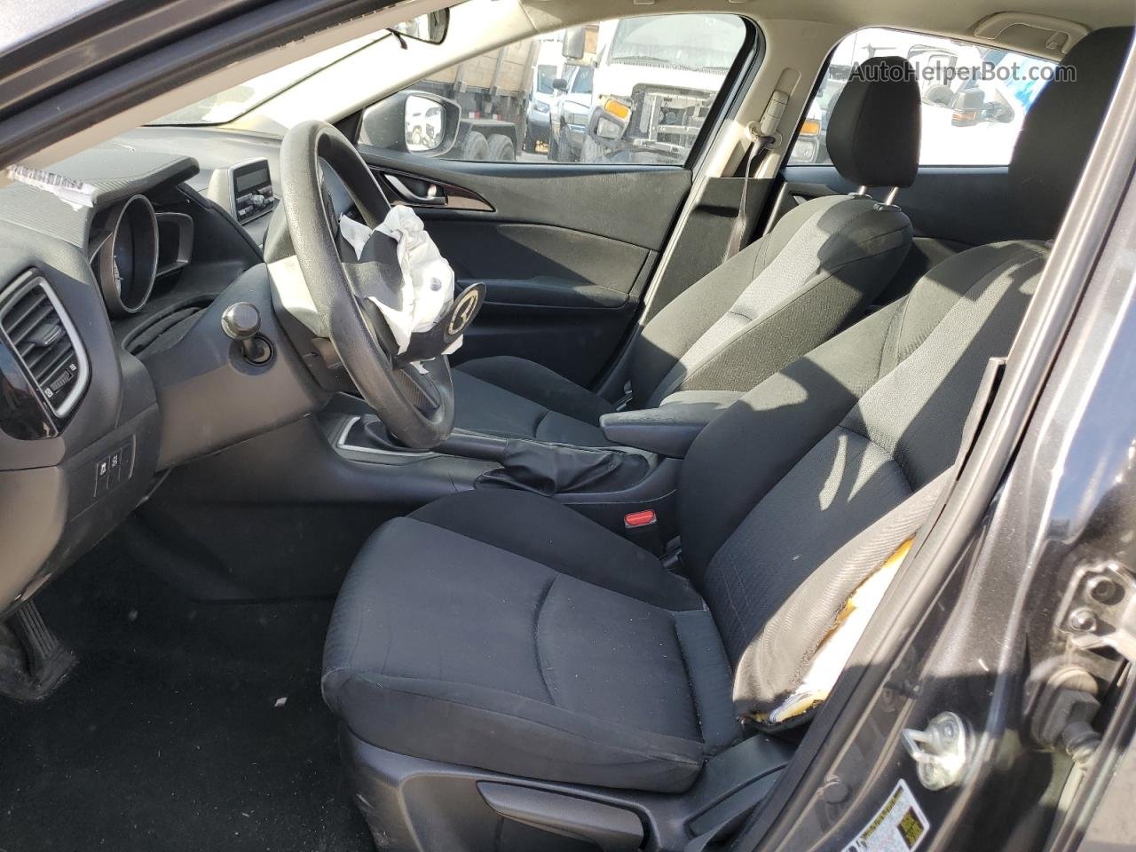 2014 Mazda 3 Sport Серый vin: JM1BM1U71E1176485