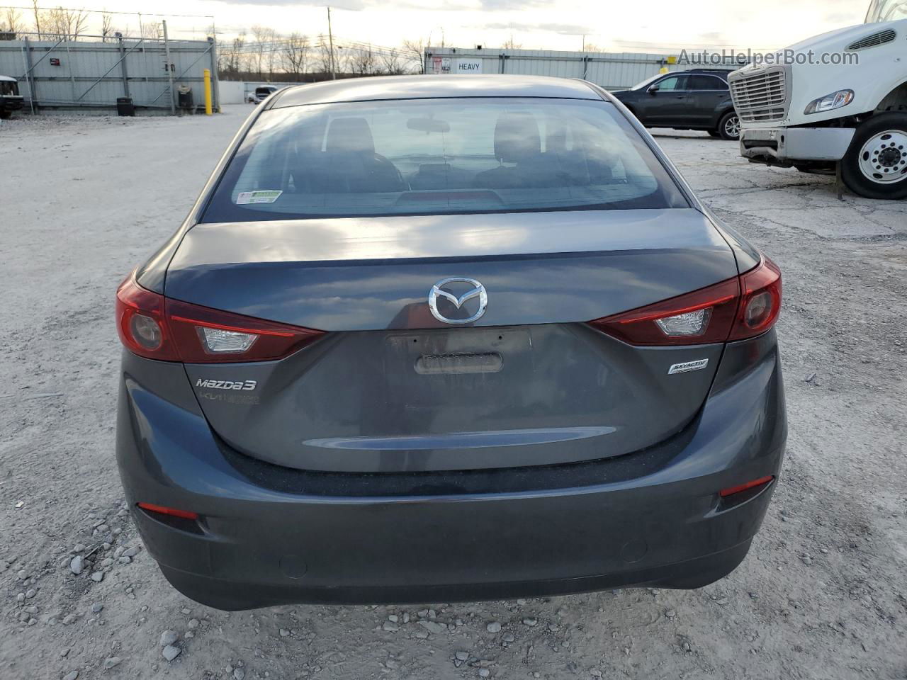 2014 Mazda 3 Sport Серый vin: JM1BM1U71E1176485