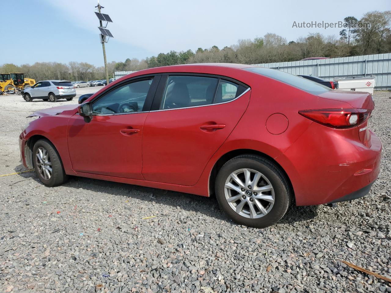 2016 Mazda 3 Sport Red vin: JM1BM1U71G1302086