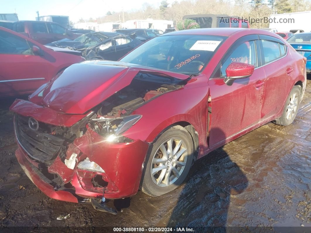 2016 Mazda Mazda3 I Sport Red vin: JM1BM1U71G1341616