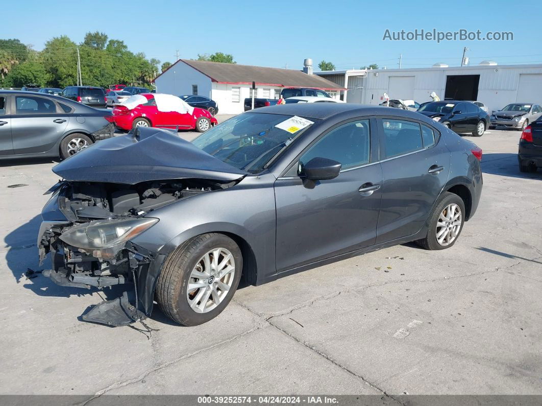 2016 Mazda Mazda3 I Sport Серый vin: JM1BM1U72G1302470