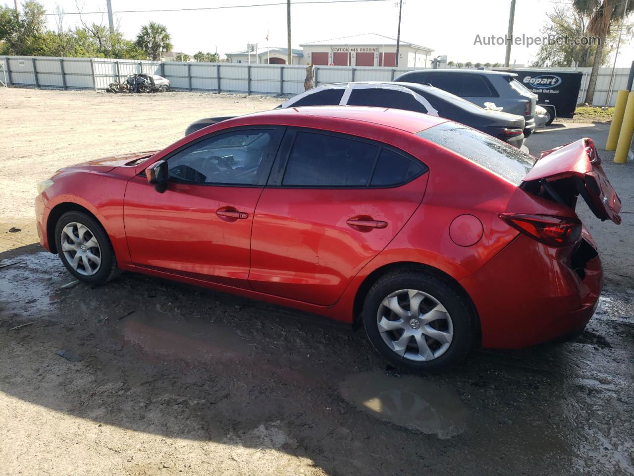 2014 Mazda 3 Sport Red vin: JM1BM1U73E1123500