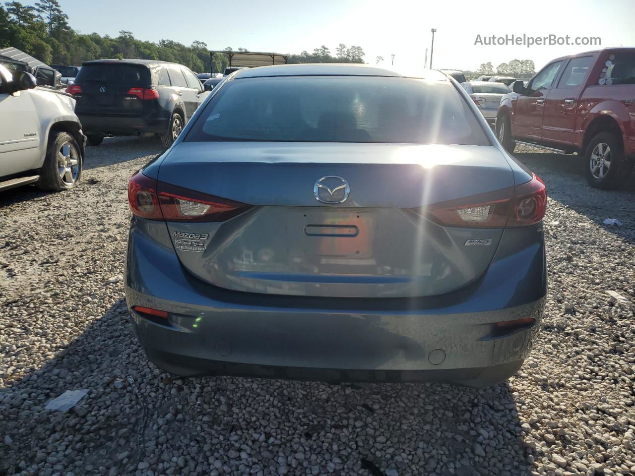 2014 Mazda 3 Sport Blue vin: JM1BM1U73E1129331